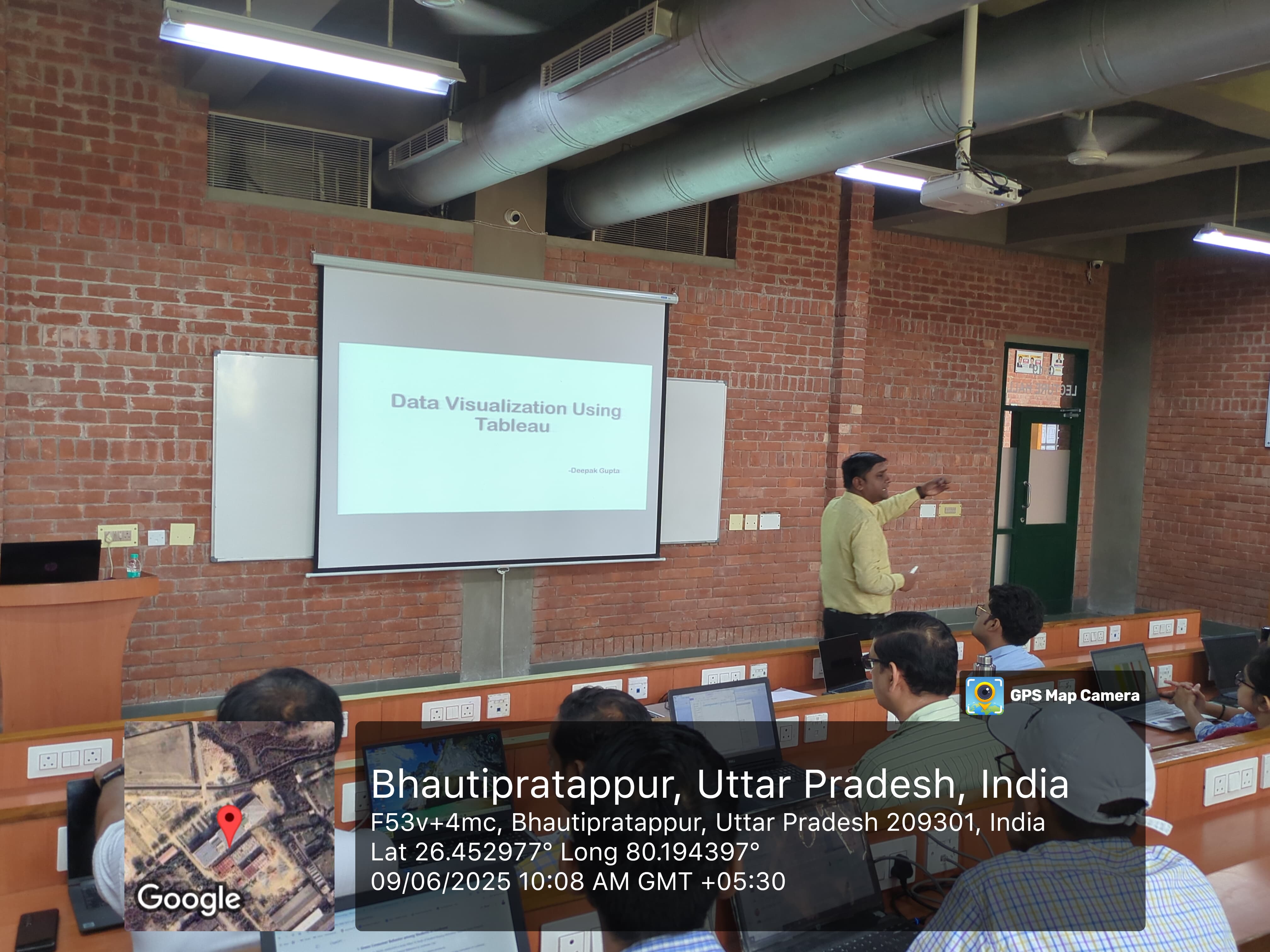 In a step toward fostering data-driven pedagogy and research, PSIT College of Higher Education, Kanpur organized a dynamic Faculty Development Programme (FDP) on Data Visualization Using Tableau. This initiative aimed to empower faculty members with practical skills in creating interactive, insightful, and aesthetically compelling data visualizations using Tableau, a leading platform in business intelligence and analytics.The FDP attracted participants from BBA and BCA departments, highlighting the cross-disciplinary relevance of data visualization in academia. The programme was meticulously designed to cater to both beginners and intermediate users, enabling them to leverage Tableau for better data interpretation and storytelling.